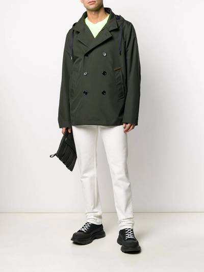 Dolce & Gabbana double-breasted hooded jacket outlook