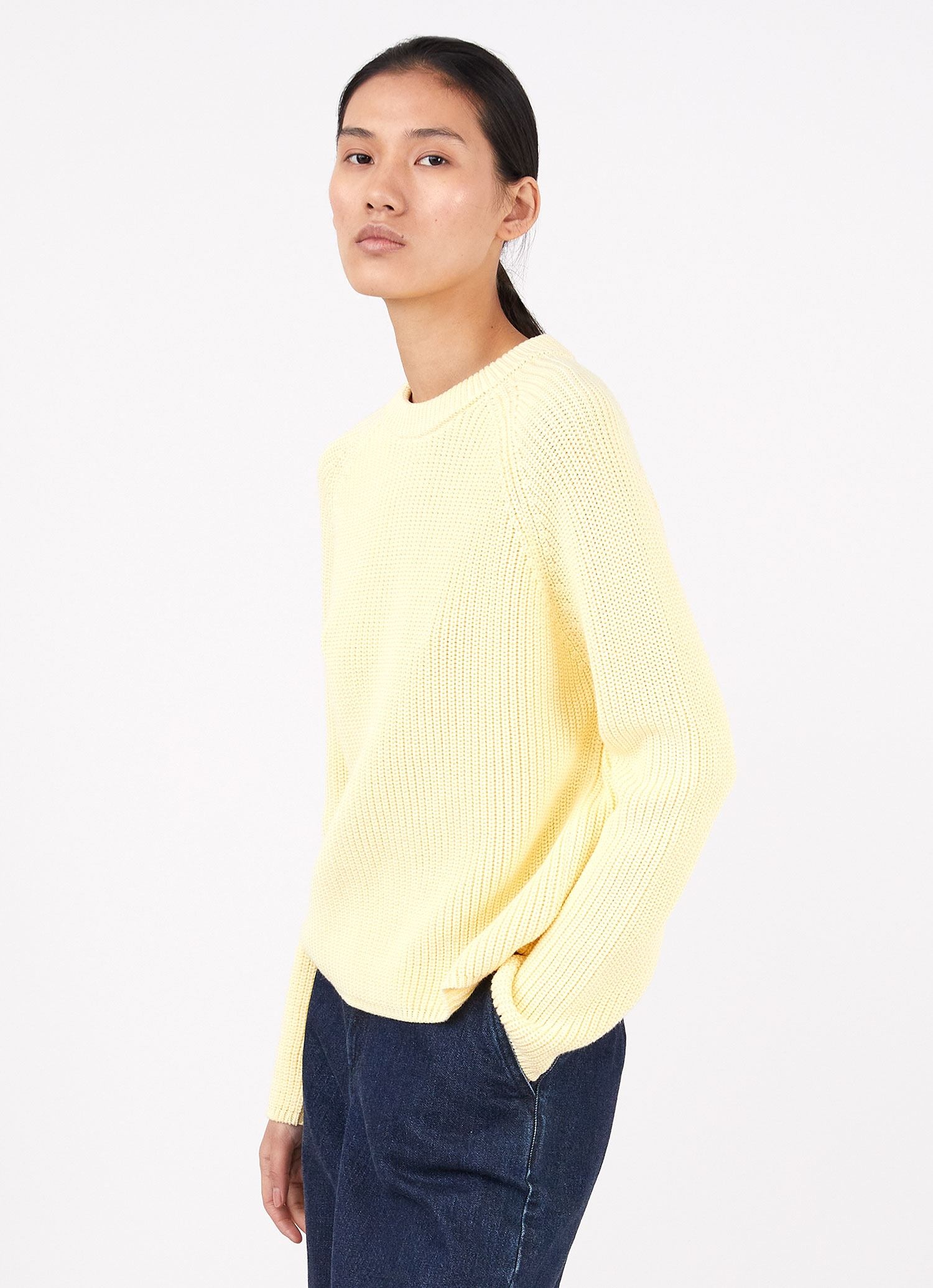 Cotton Boxy Crew Neck Jumper - 1