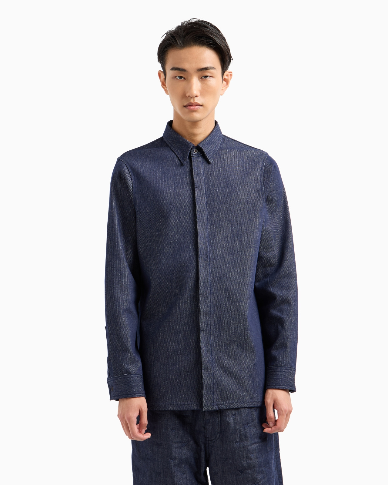 ASV Lyocell-blend denim shirt - 2