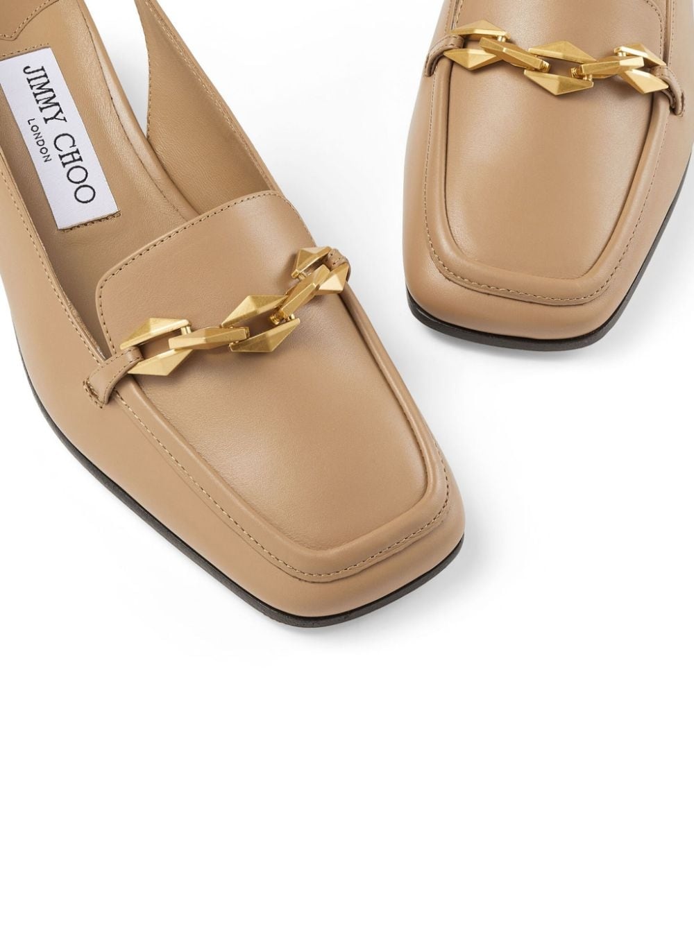 Diamond Tilda 45mm slingback pumps - 5