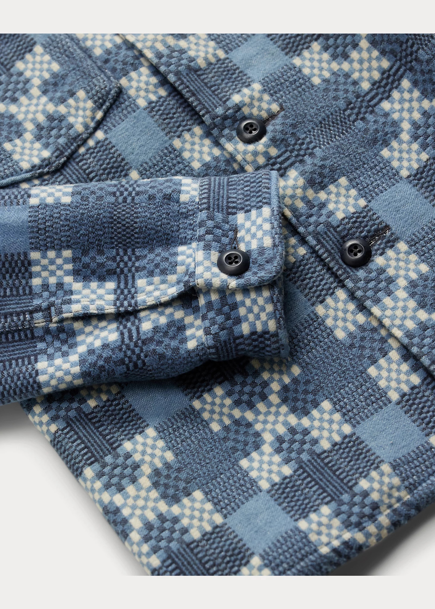 Patterned Jacquard Overshirt - 4