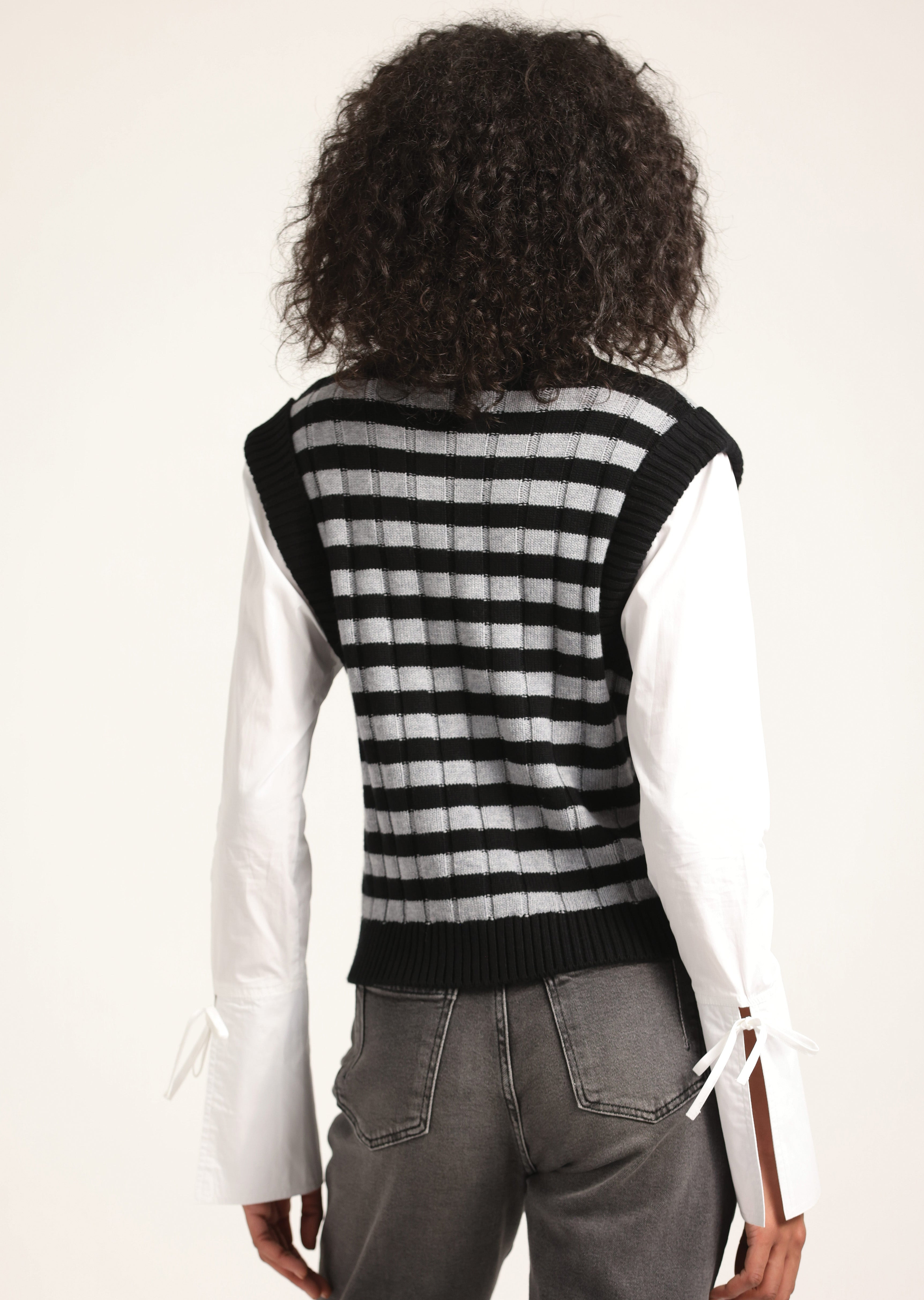 PAOLA MIXED MEDIA TURTLENECK SWEATER - 4