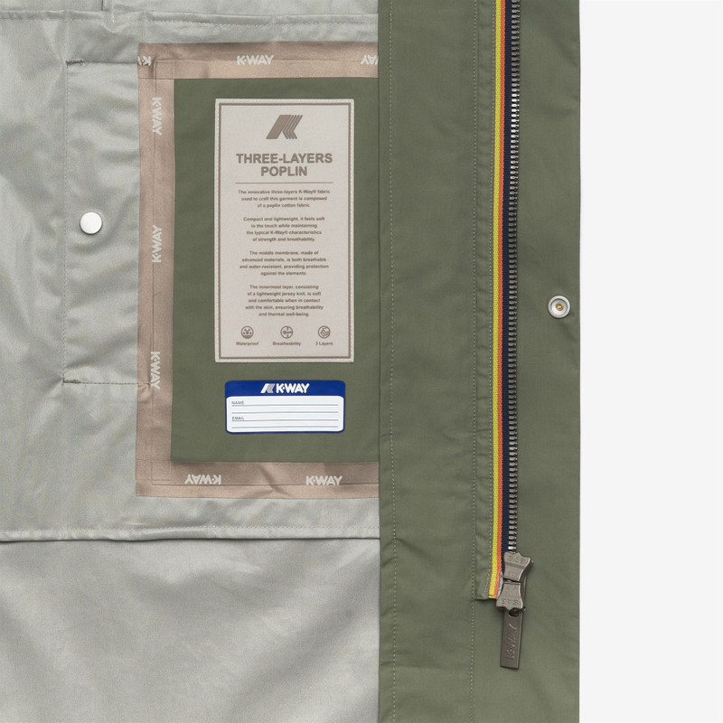 K-WAY POIR 3L POPLIN outlook