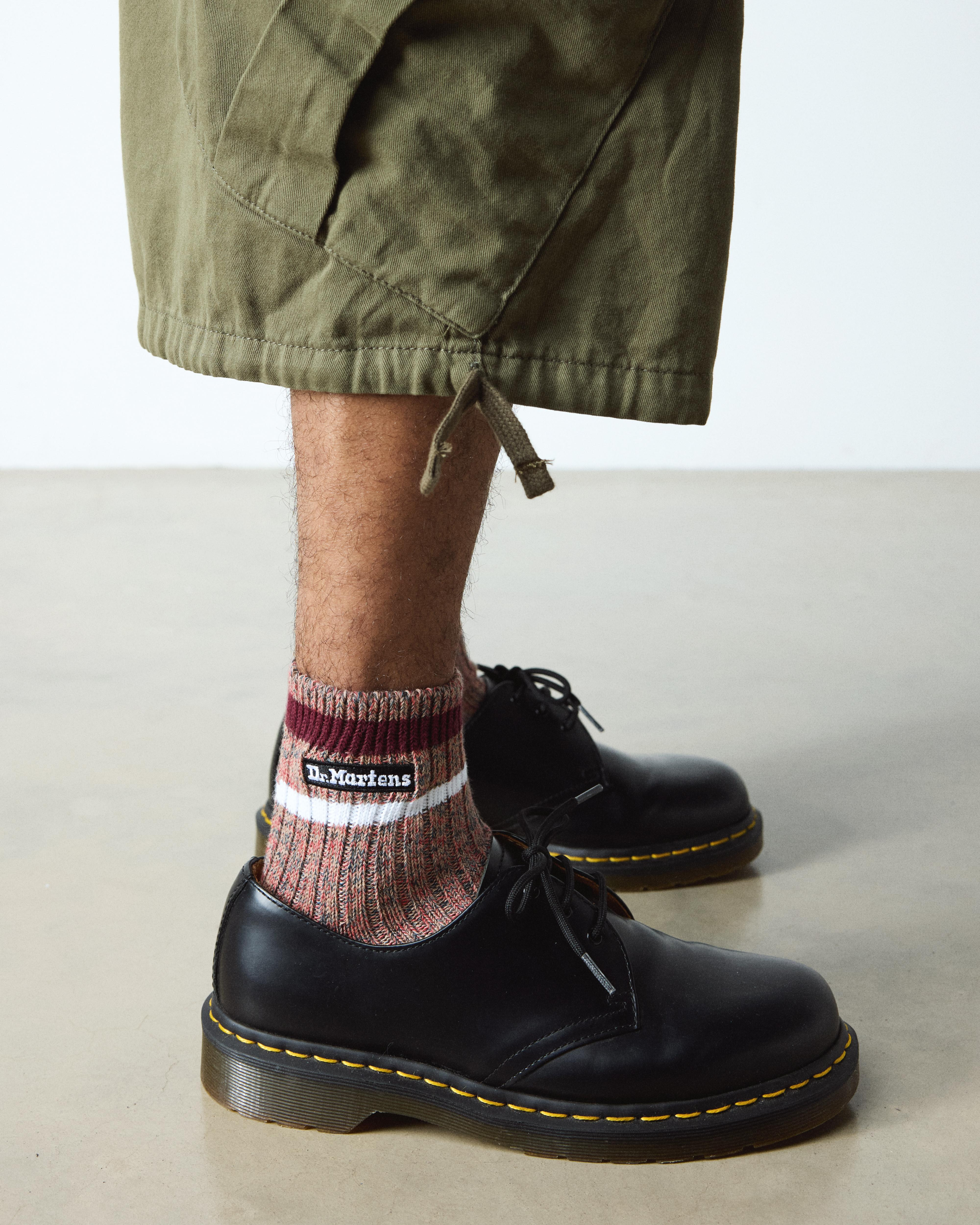 SHORT MARL ORGANIC COTTON BLEND SOCKS - 2