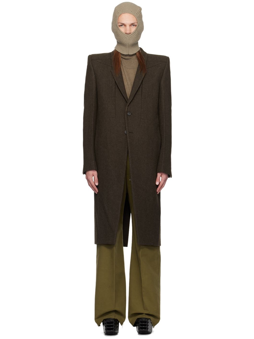 Brown Porterville Fogpocket Neue Coat - 1