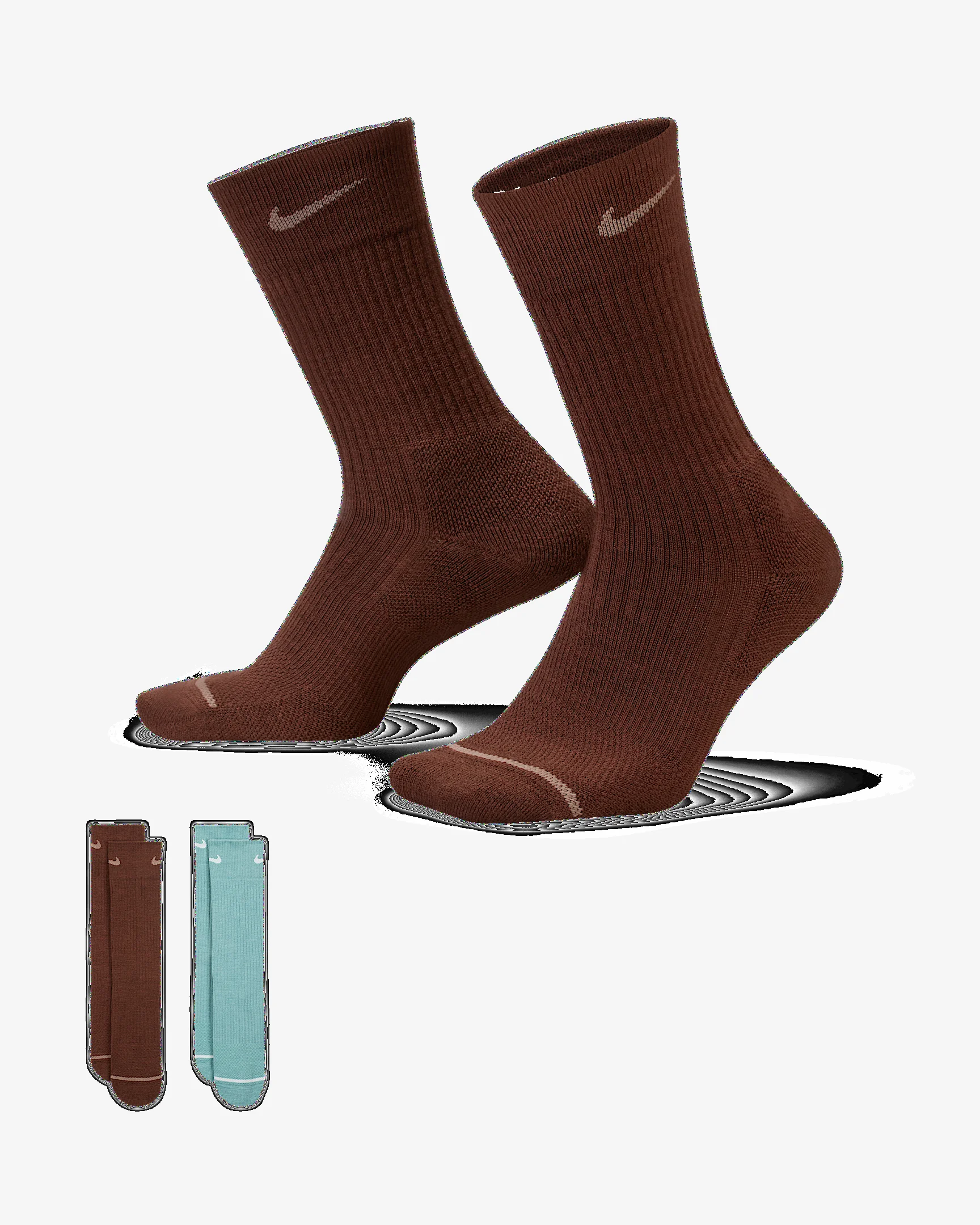 Nike Everyday Wool Cushioned Crew Socks (2 Pairs) - 1