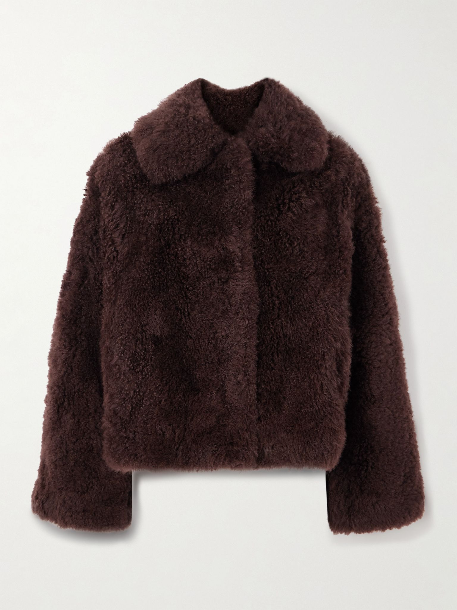 Shearling jacket Brass - 1