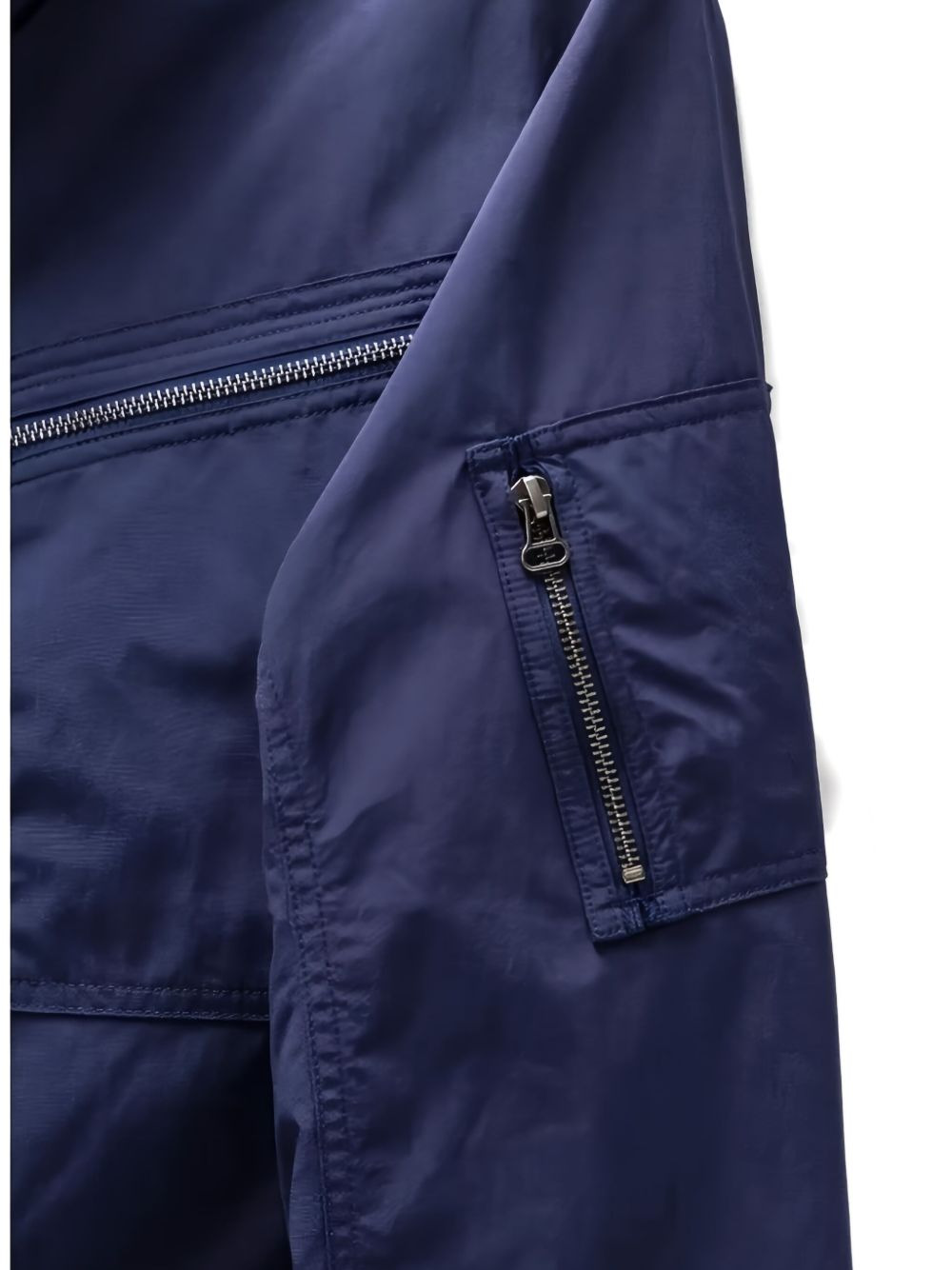 multi-pocket buttoned coat - 5