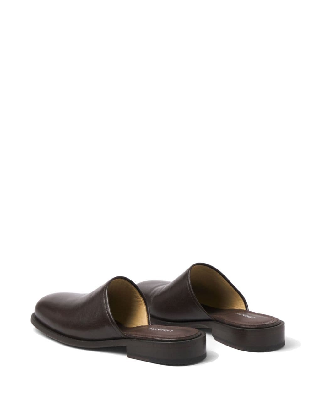 square toe 35mm mules - 3