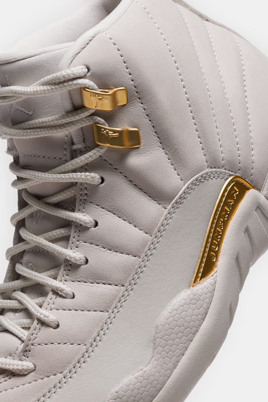 Air Jordan 12 Retro Sneaker in Phantom/Metallic Gold/White - 5