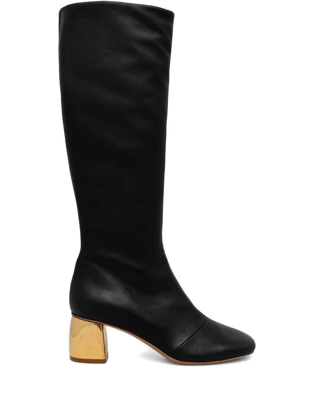 55mm leather boots - 1