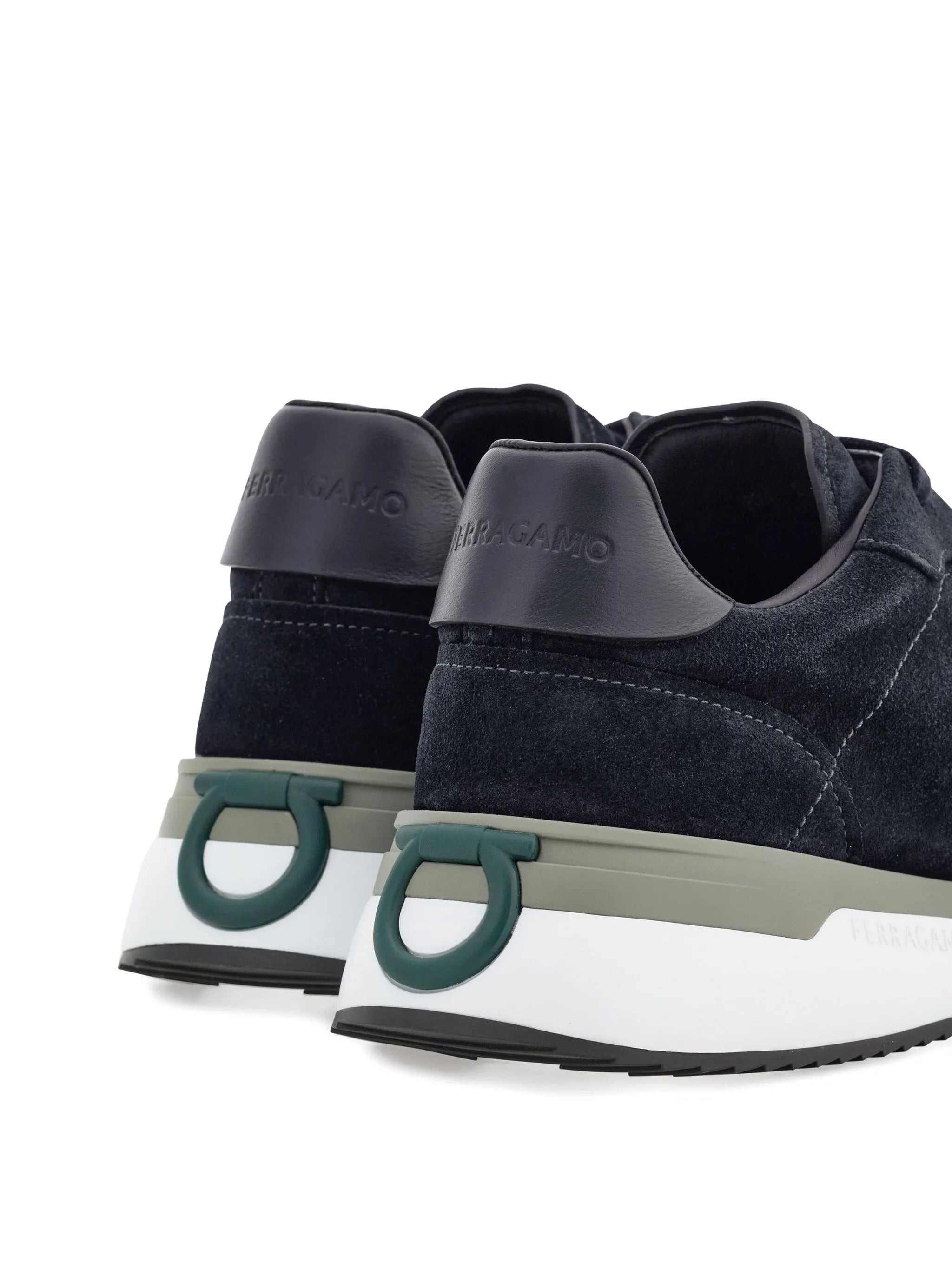 Ferragamo Suede Low-top Sneakers - 4