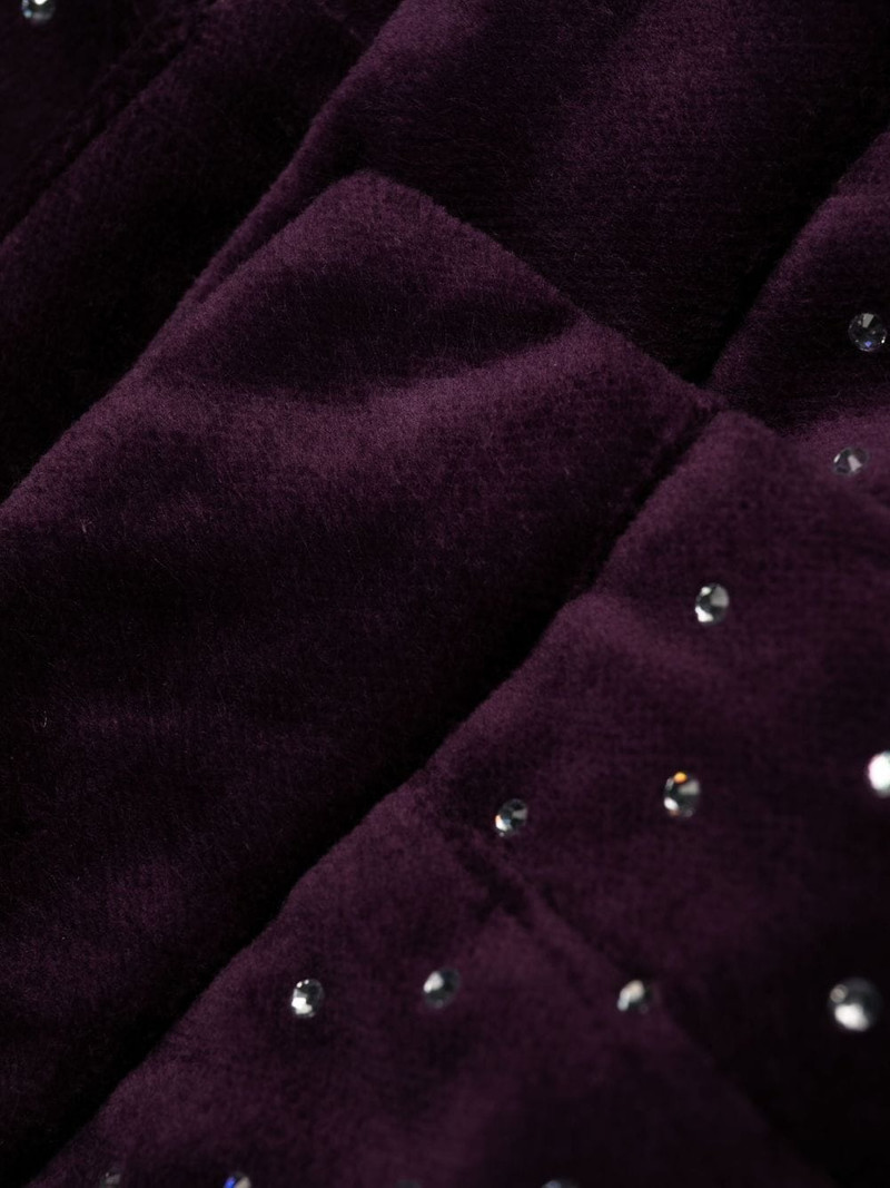 Office crystal-embellished trousers 7