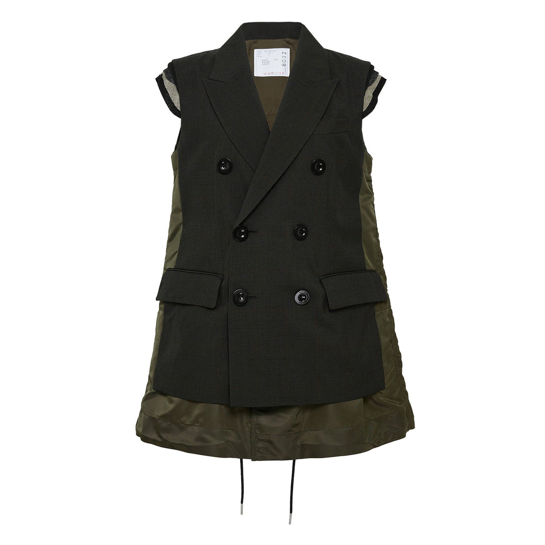Glen Check Vest - 1