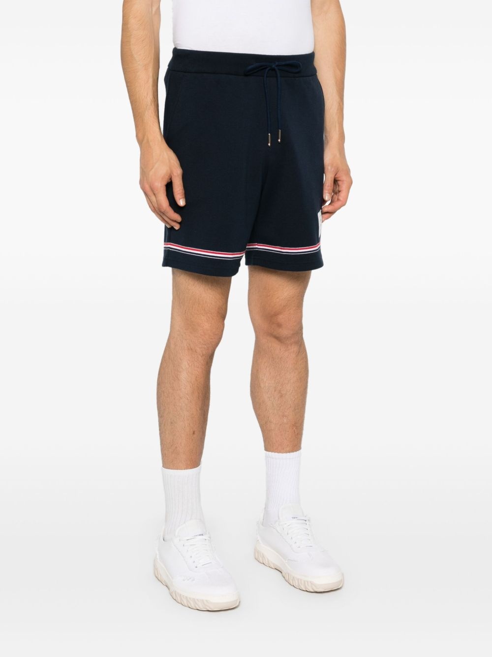 mid-rise track shorts - 3