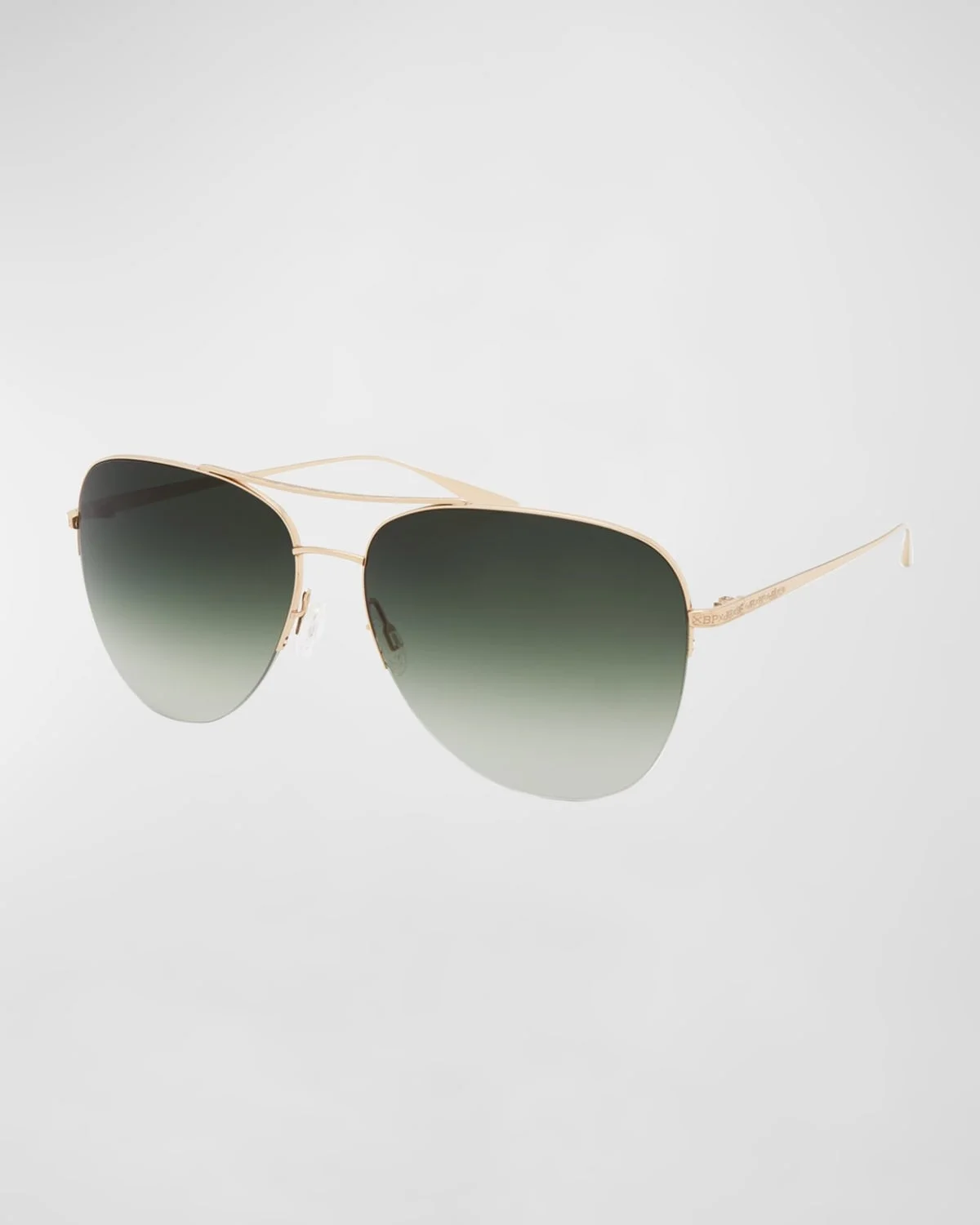 Chevalier Green Titanium Aviator Sunglasses - 1