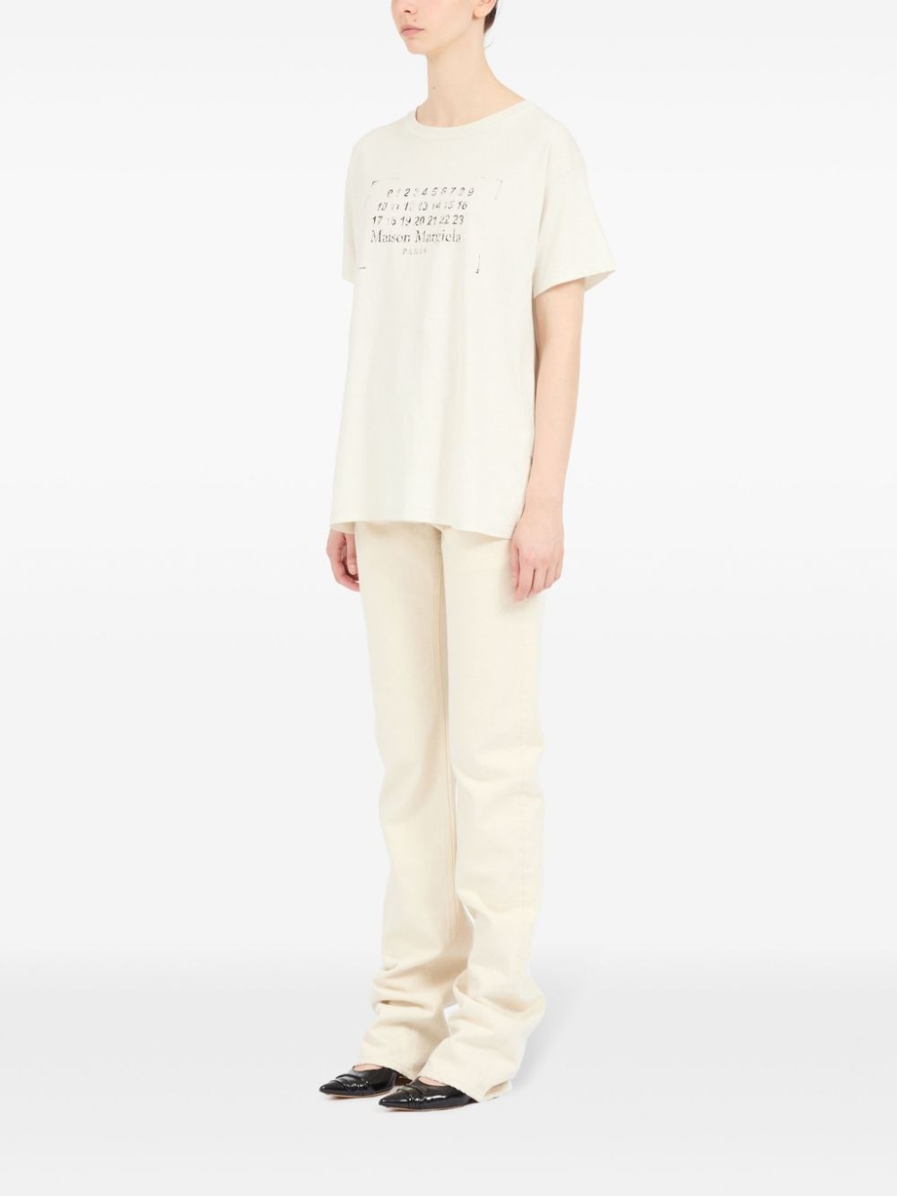 logo-print cotton T-shirt - 7
