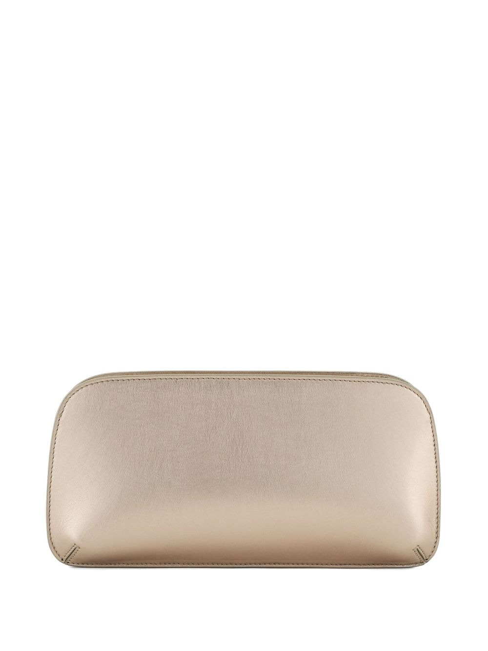 leather clutch bag - 2