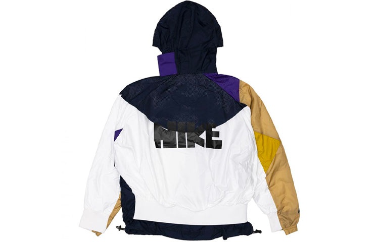 (WMNS) Nike x Sacai Hooded Anorak 'Obsidian/Court Purple' CD6298-451 - 2