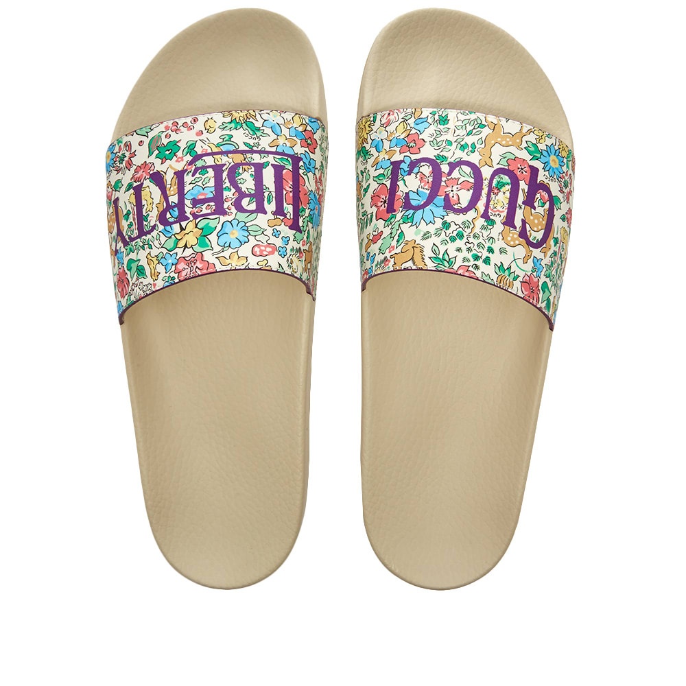 Gucci Liberty Logo Pool Slide - 5