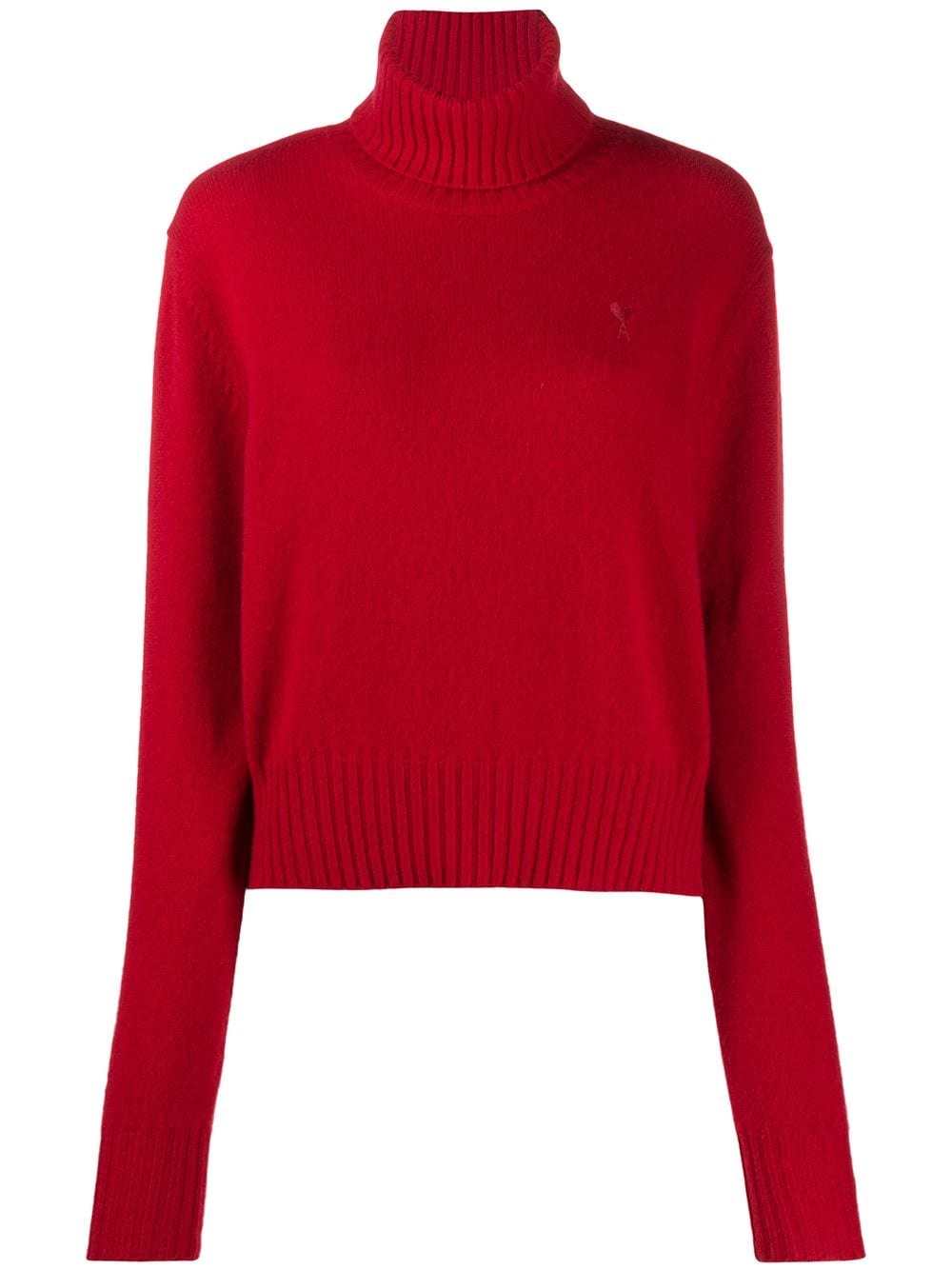 cashmere turtleneck jumper - 1