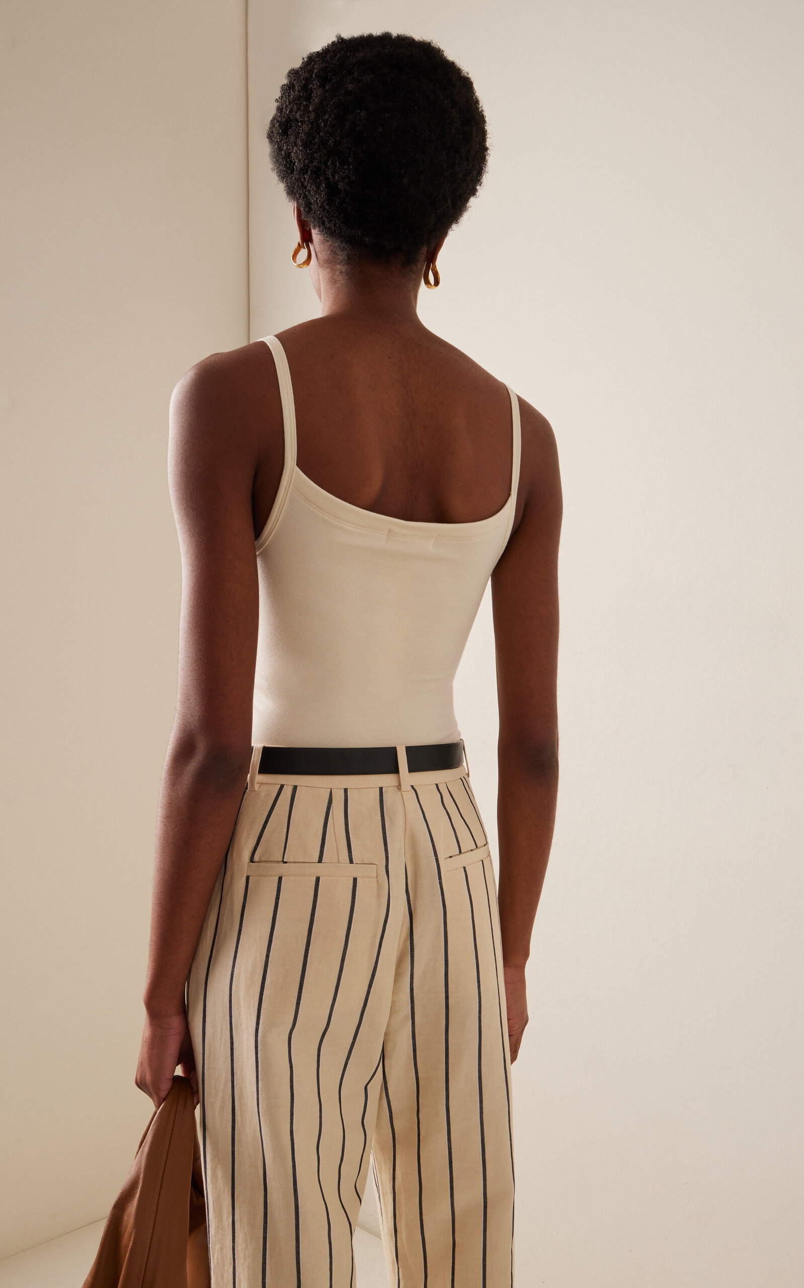 90's Jersey Tank Top ivory - 4