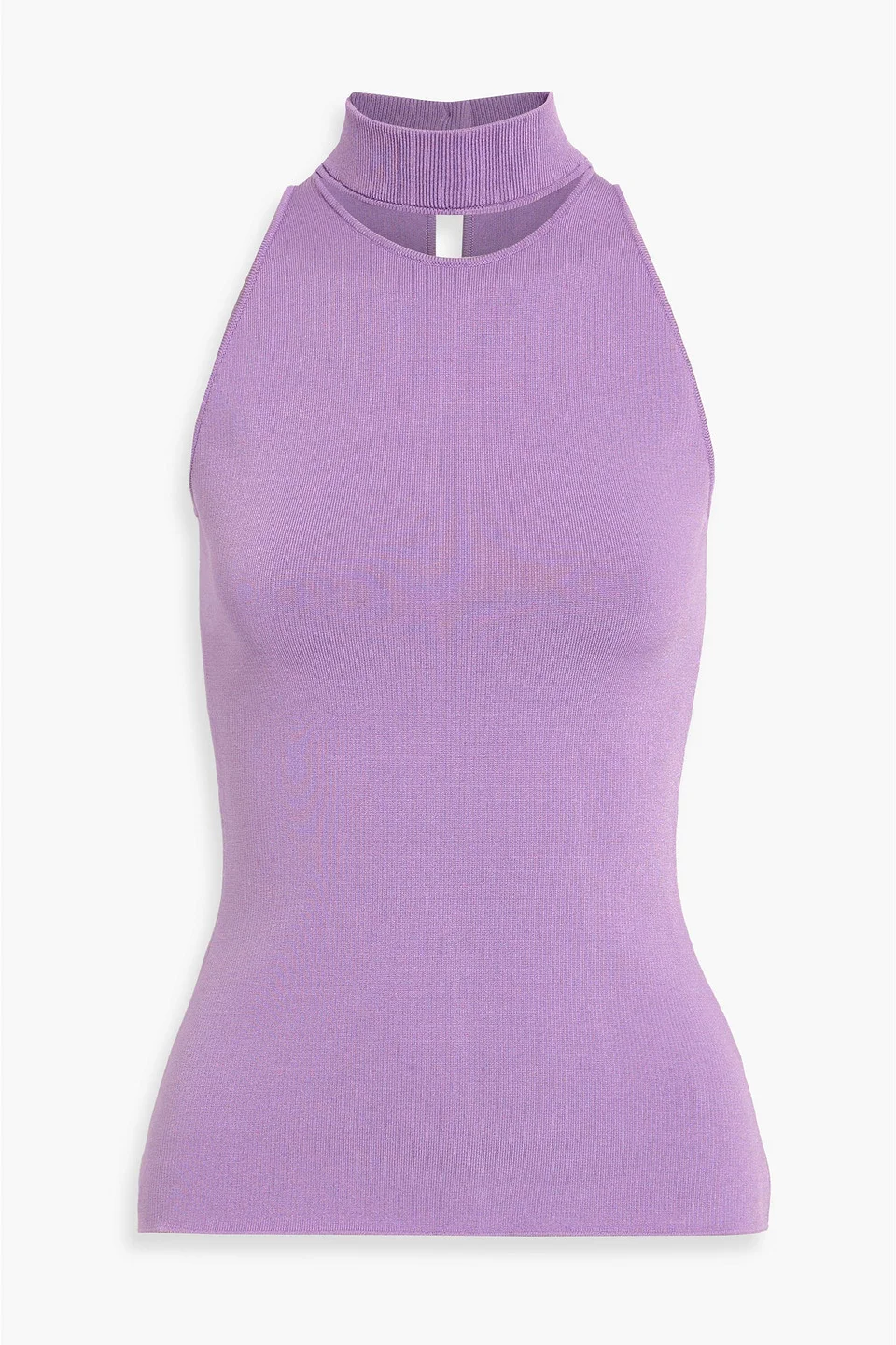 Chascara cutout ribbed-knit top - 1