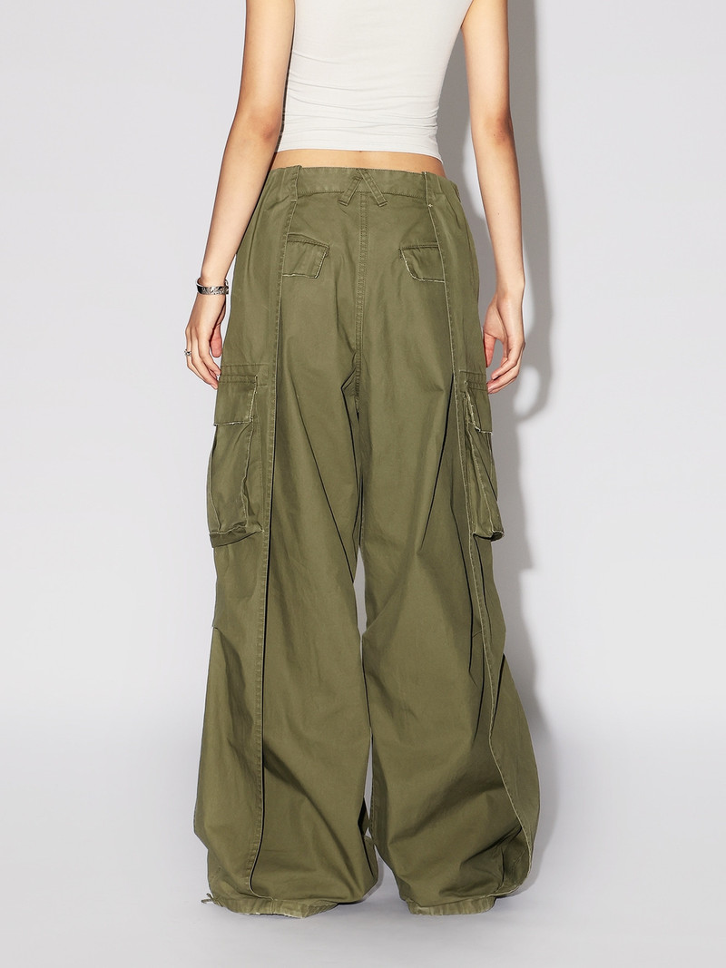 SIDE WRAP CARGO PANTS 3