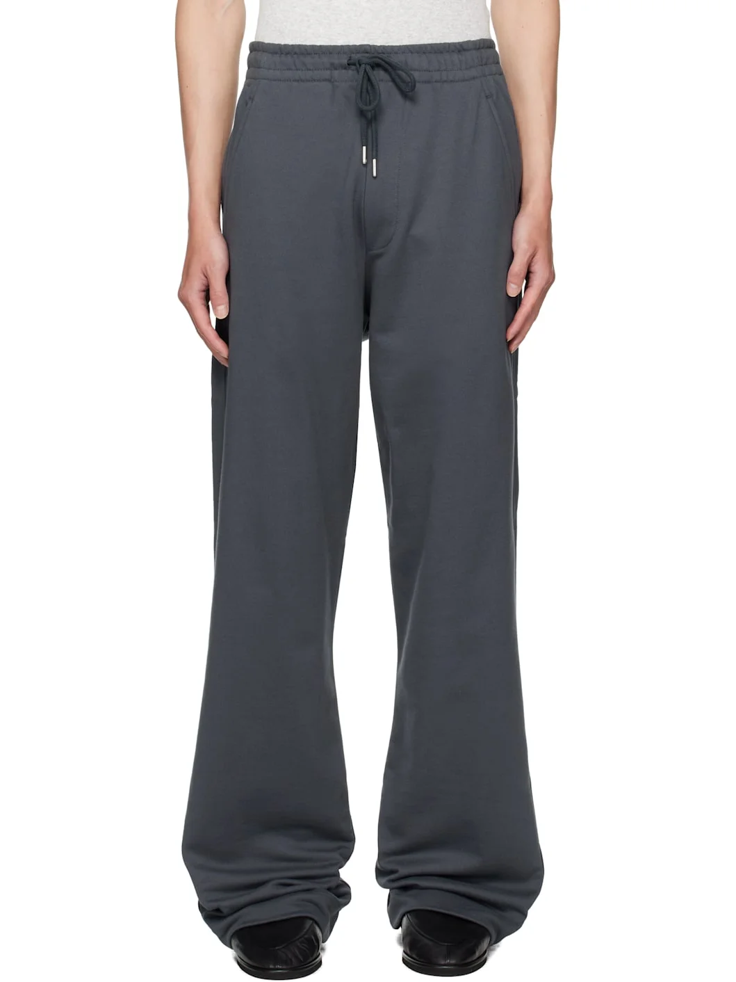 Blue Drawstring Sweatpants - 1