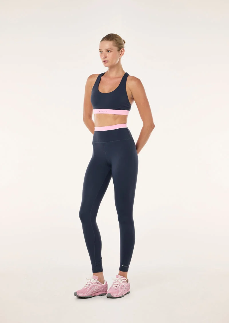 LUMIFY SPORTS BRA IN MARINE BLUE - 1