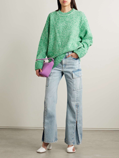 Stella McCartney + NET SUSTAIN high-rise straight-leg organic jeans outlook