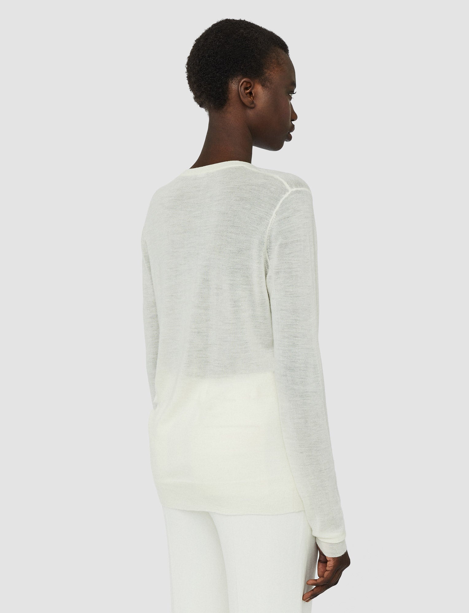 Cashair V Neck Jumper - 4