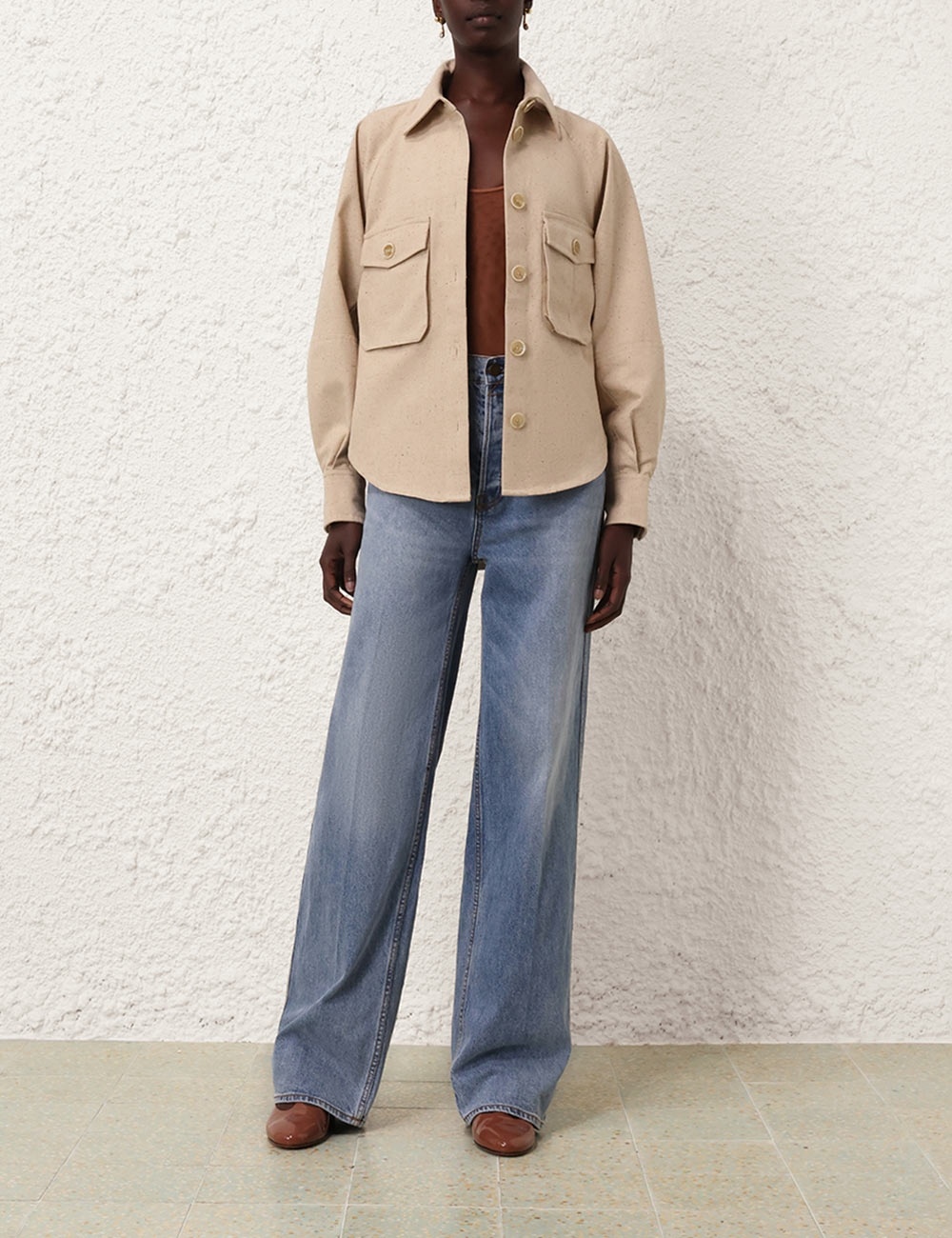 NATURA OVERSIZED POCKET JACKET - 6