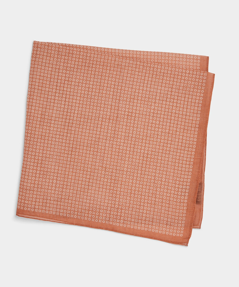 TODD SNYDER Italian Petal Neat Neckerchief outlook
