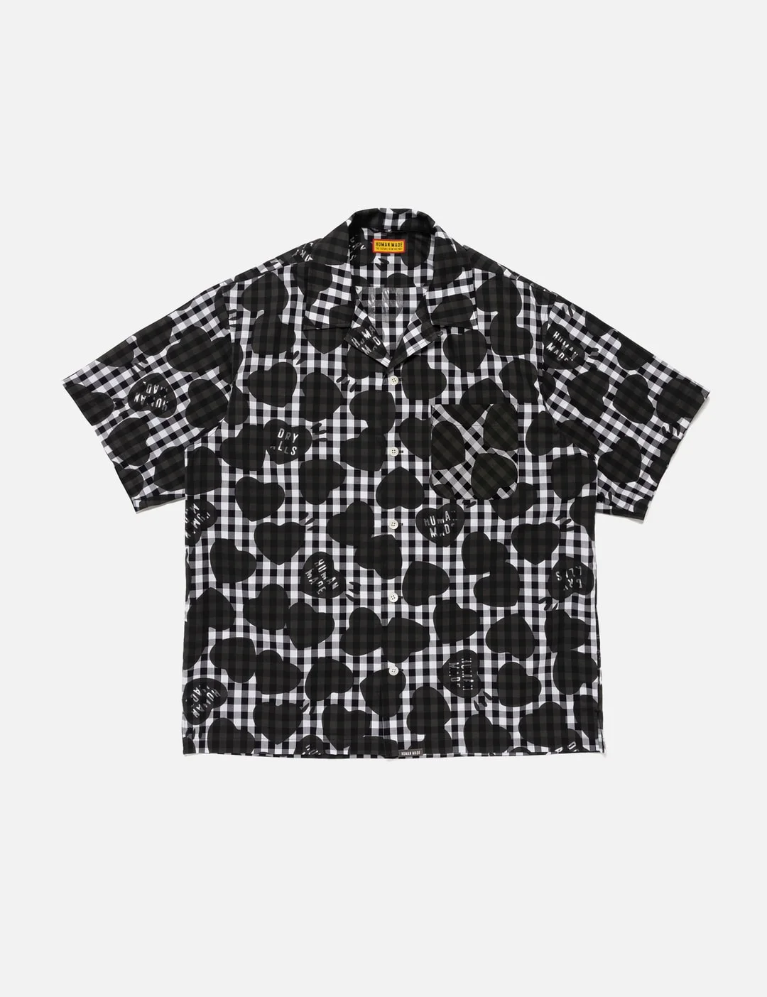 HEART GINGHAM CHECK SHIRT - 1