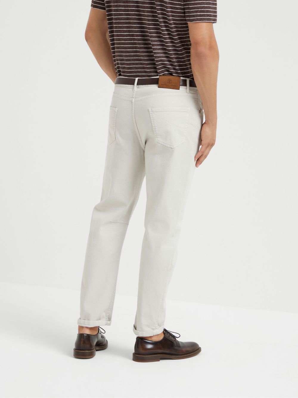 garment-dyed jeans - 4