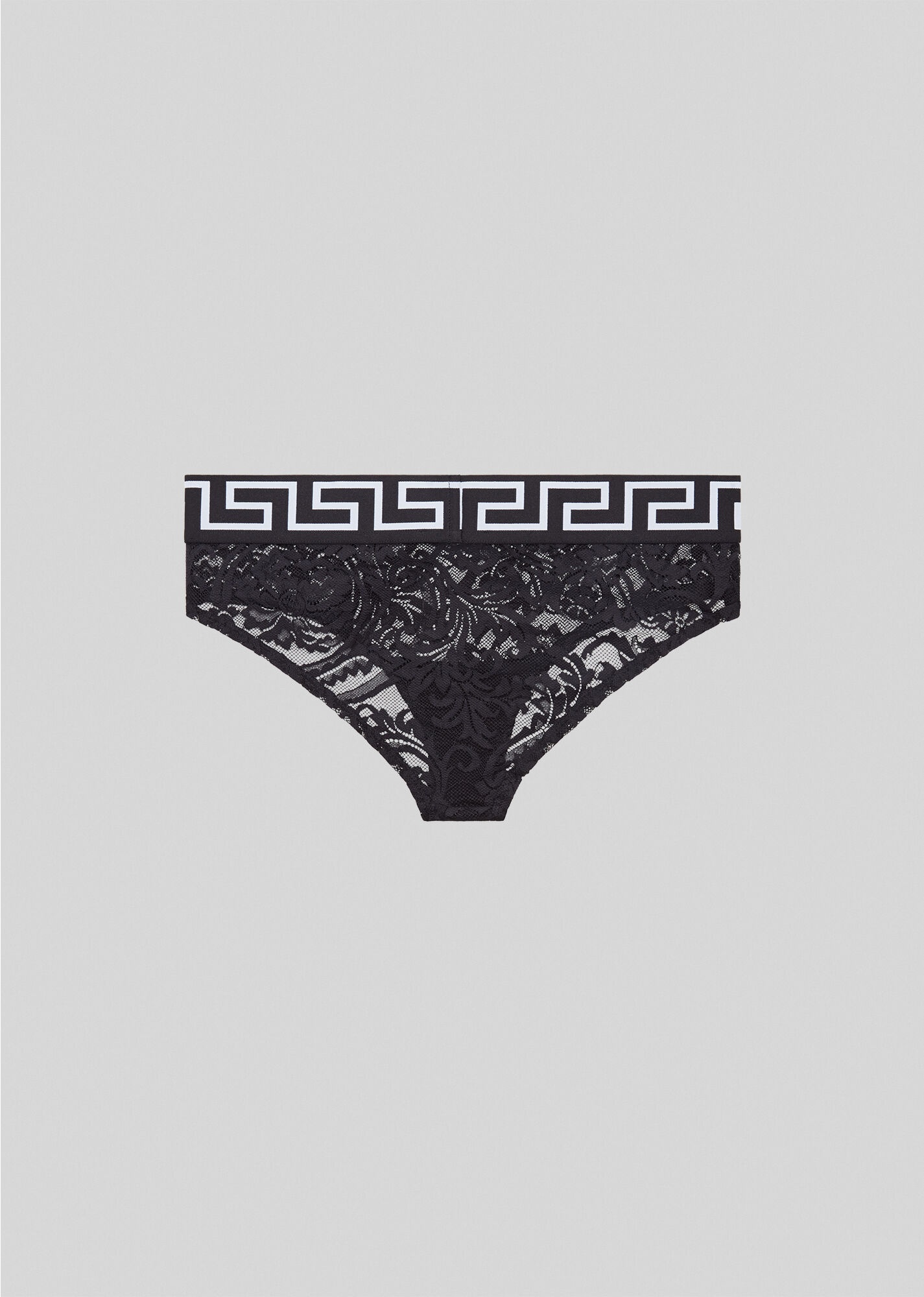 Greca Border Lace Briefs - 3