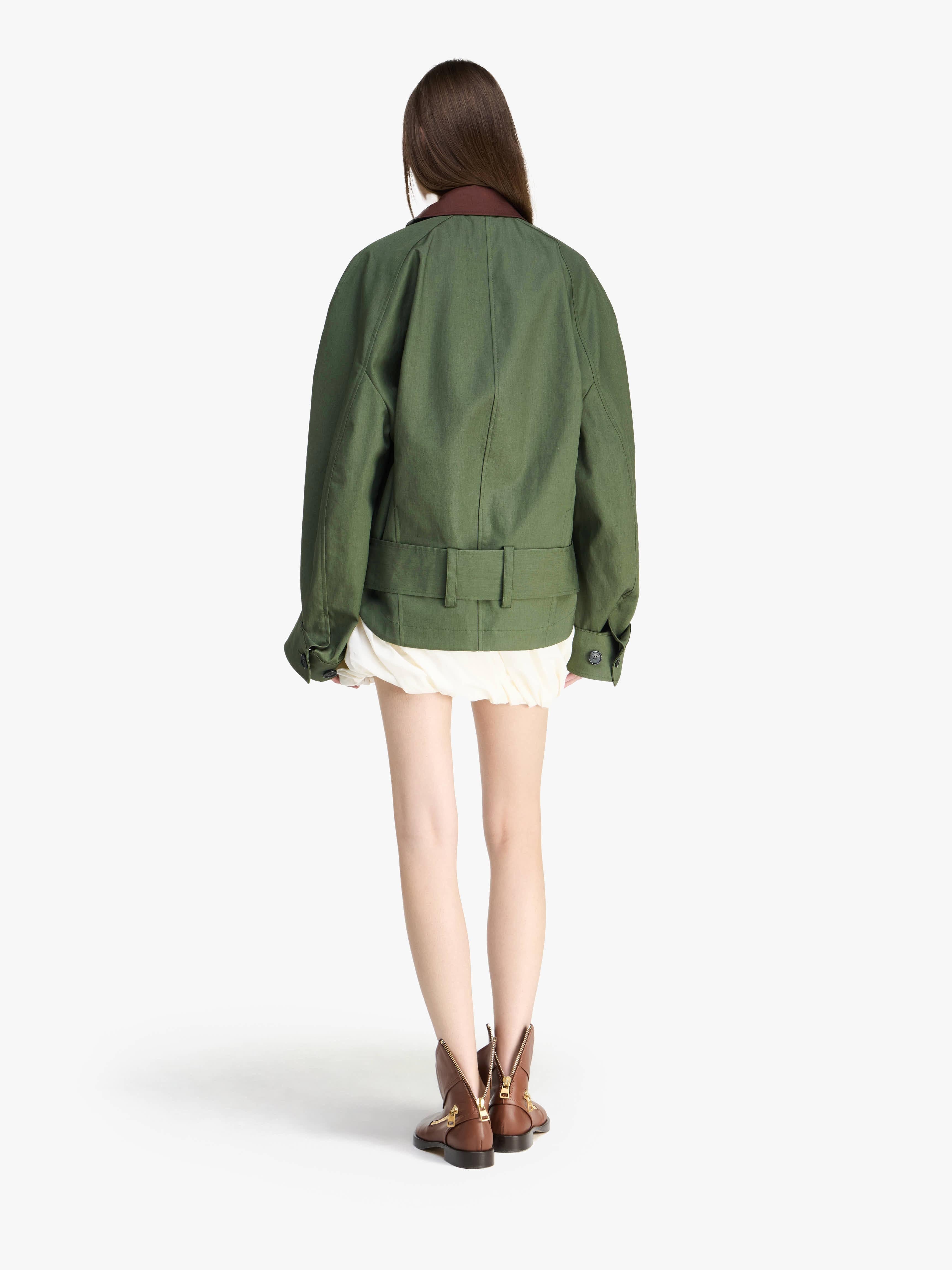 ROUNDED BLOUSON JACKET - 3