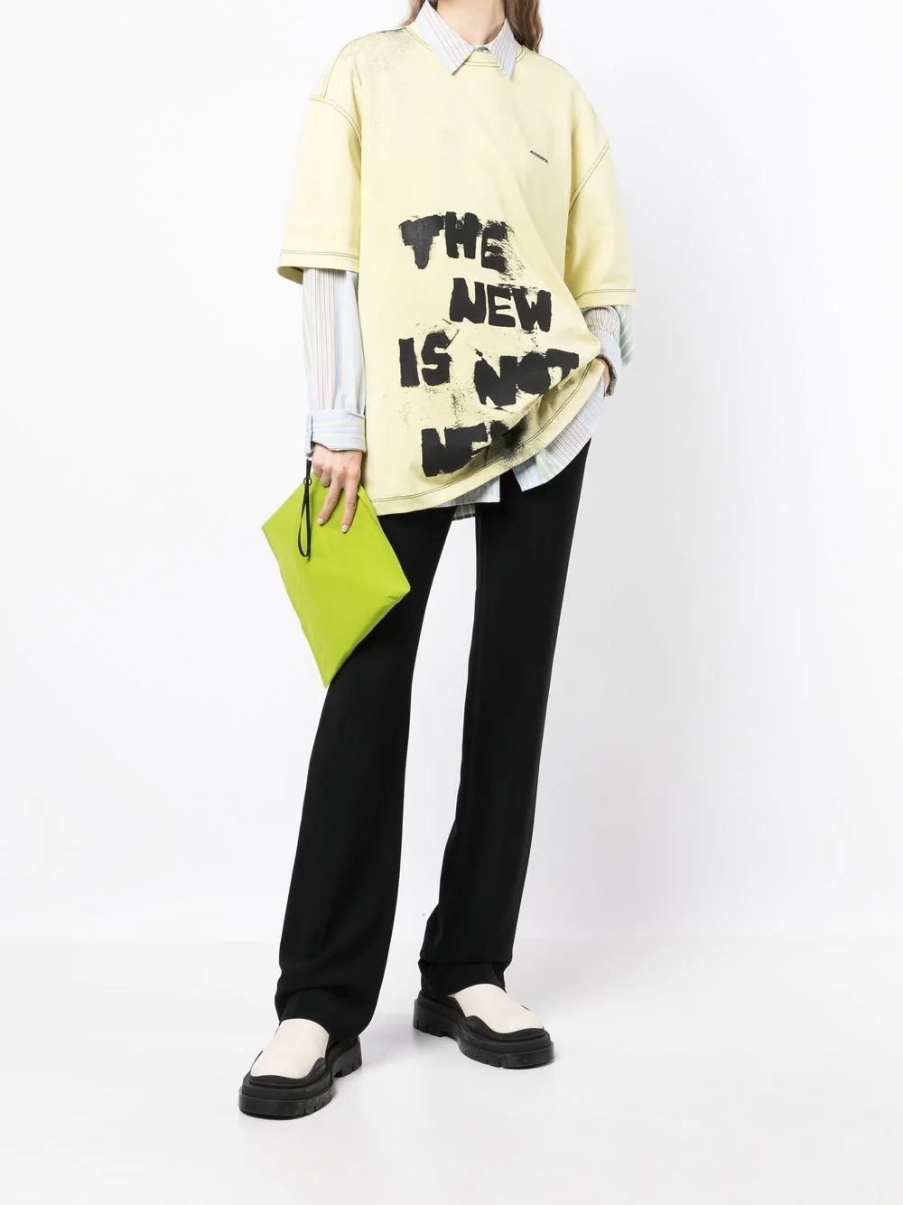 ADER error Tnnn logo-print T-shirt | REVERSIBLE