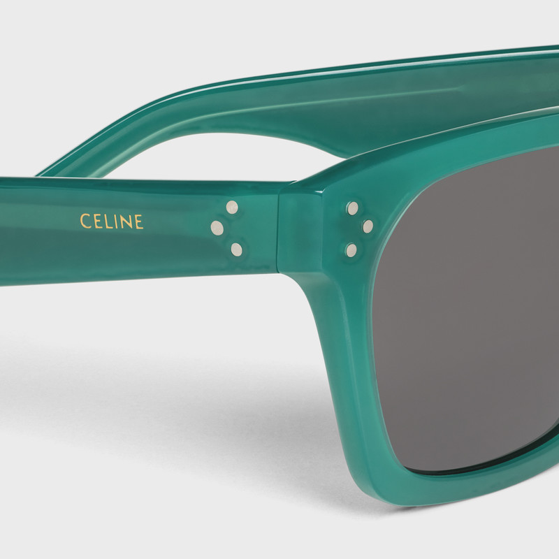 Black Frame 45 Sunglasses in Acetate 2