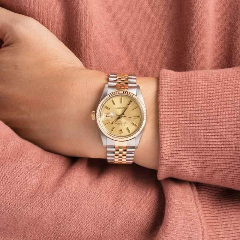 Rolex Datejust 16013 Champagne Dial - 5