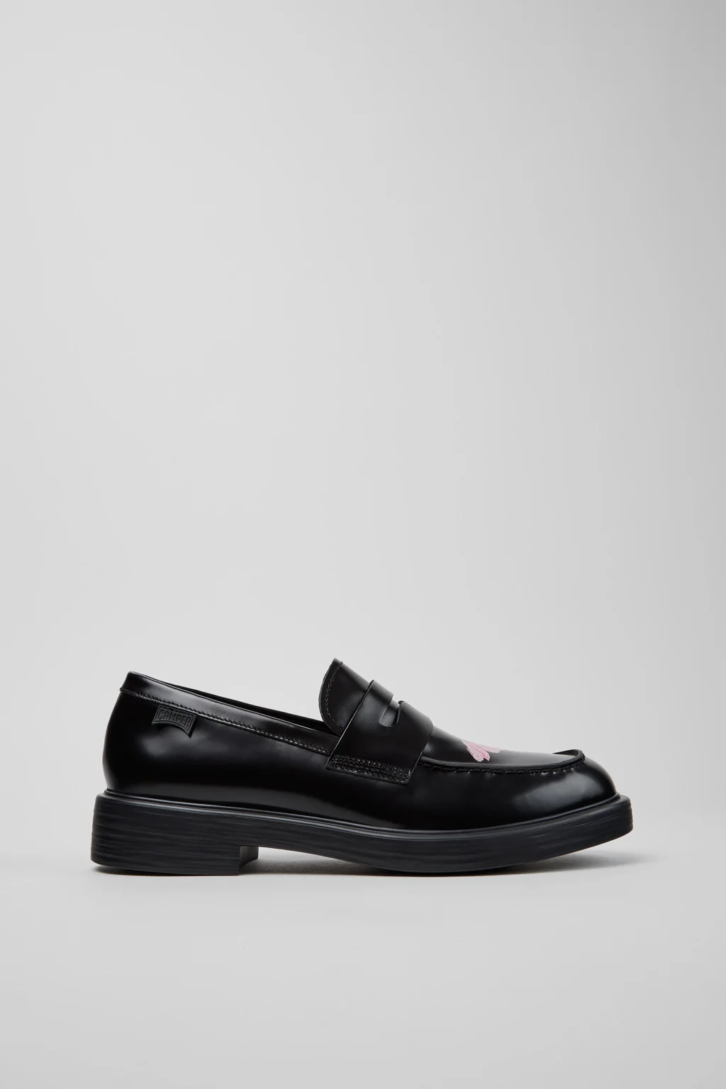 Twins Black Leather Moccasins for Men. - 1