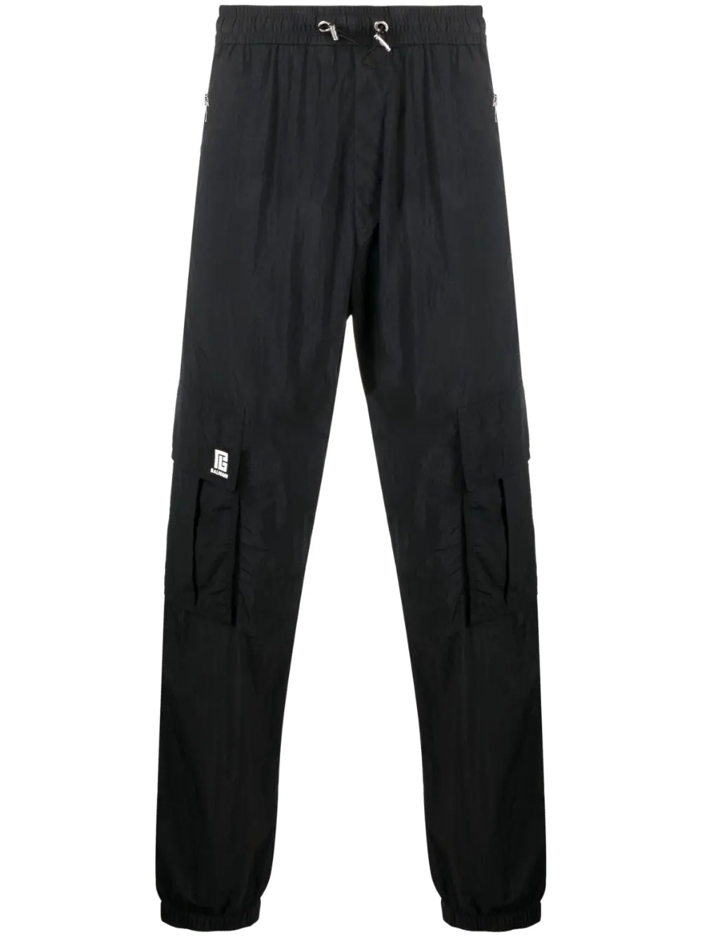 logo-patch track pants - 1