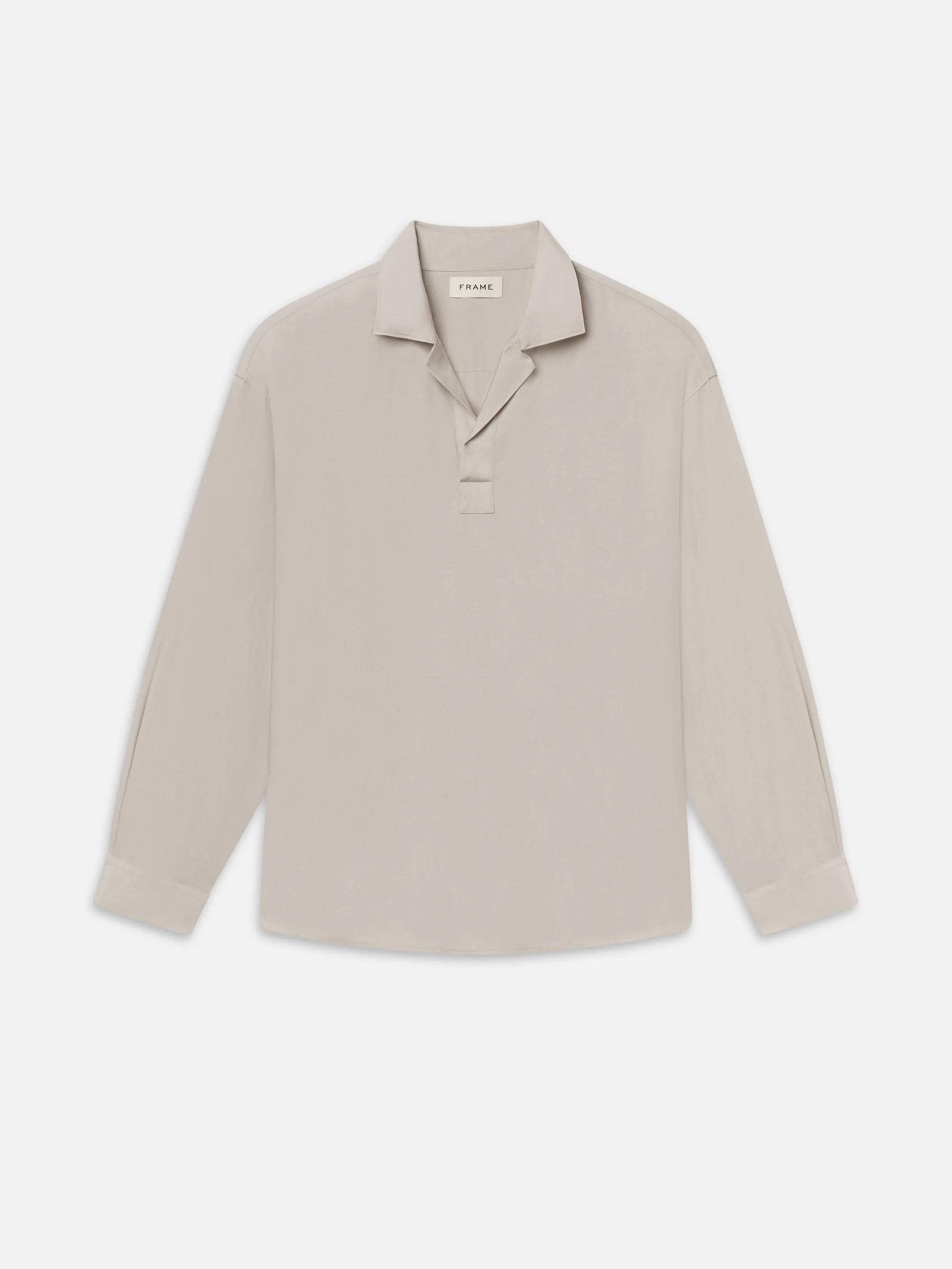 Linen Henley Shirt - 1