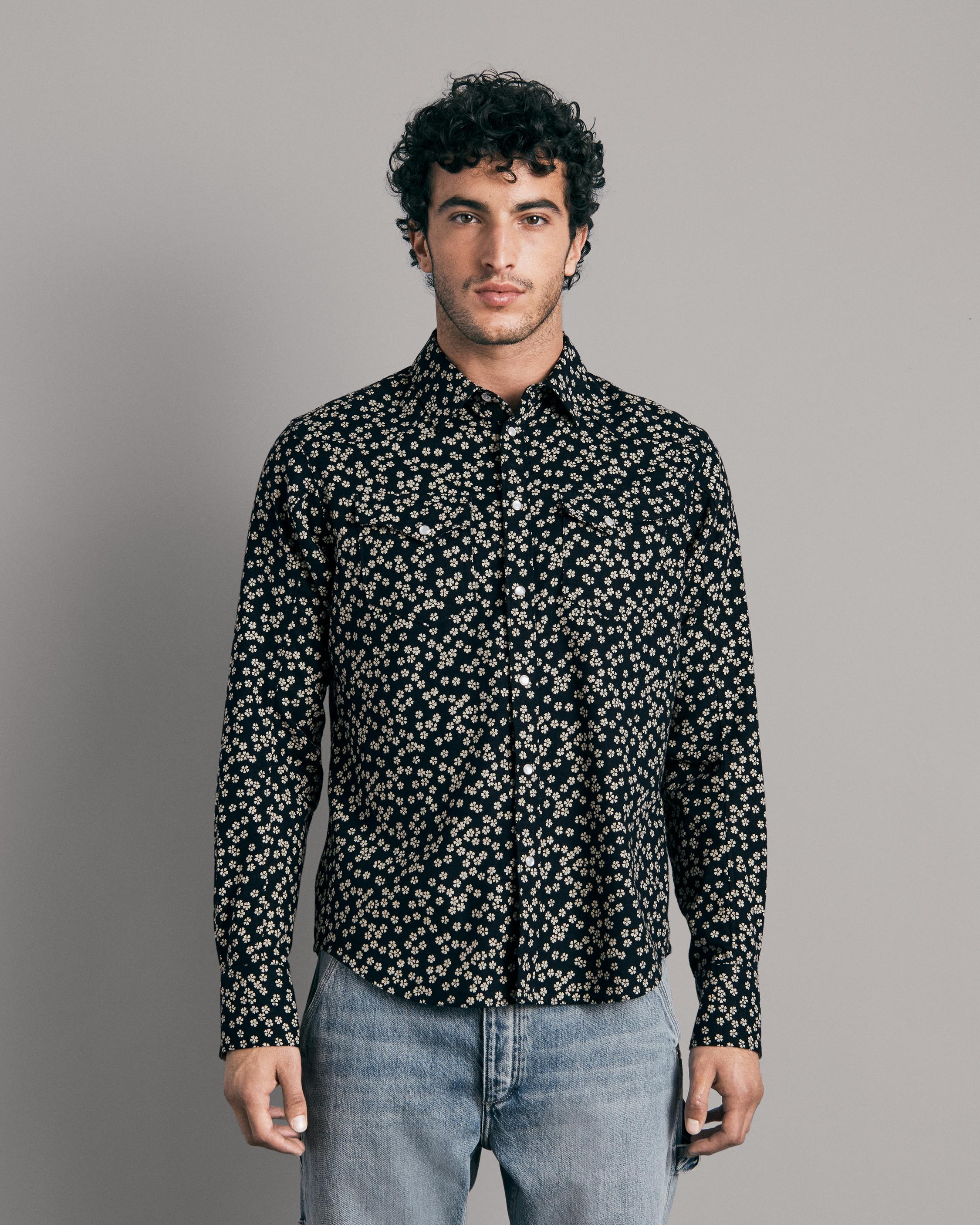Engineered Chambray Western Shirt
Slim Fit Shirt - 2