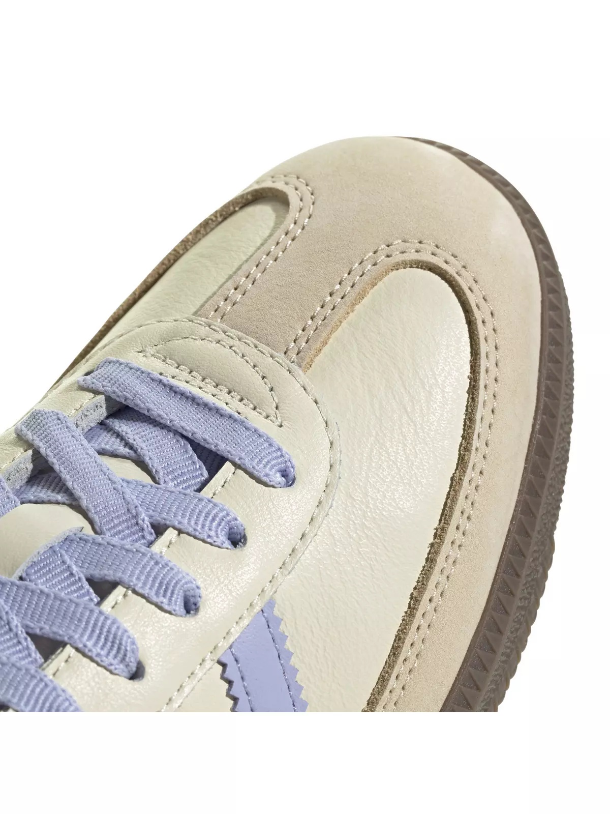 Originals Samba OG "Cream White/Violet Tone/Sand Strata" Women's Shoe - 5
