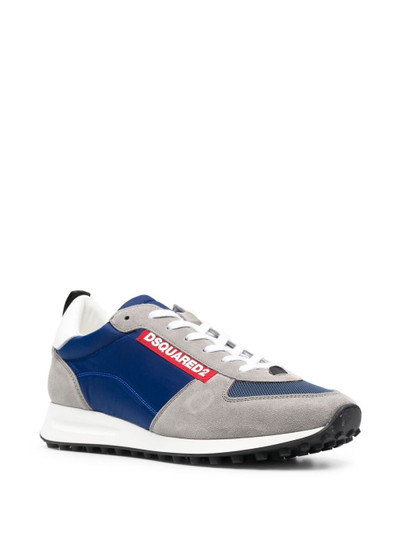 DSQUARED2 logo patch runner sneakers outlook