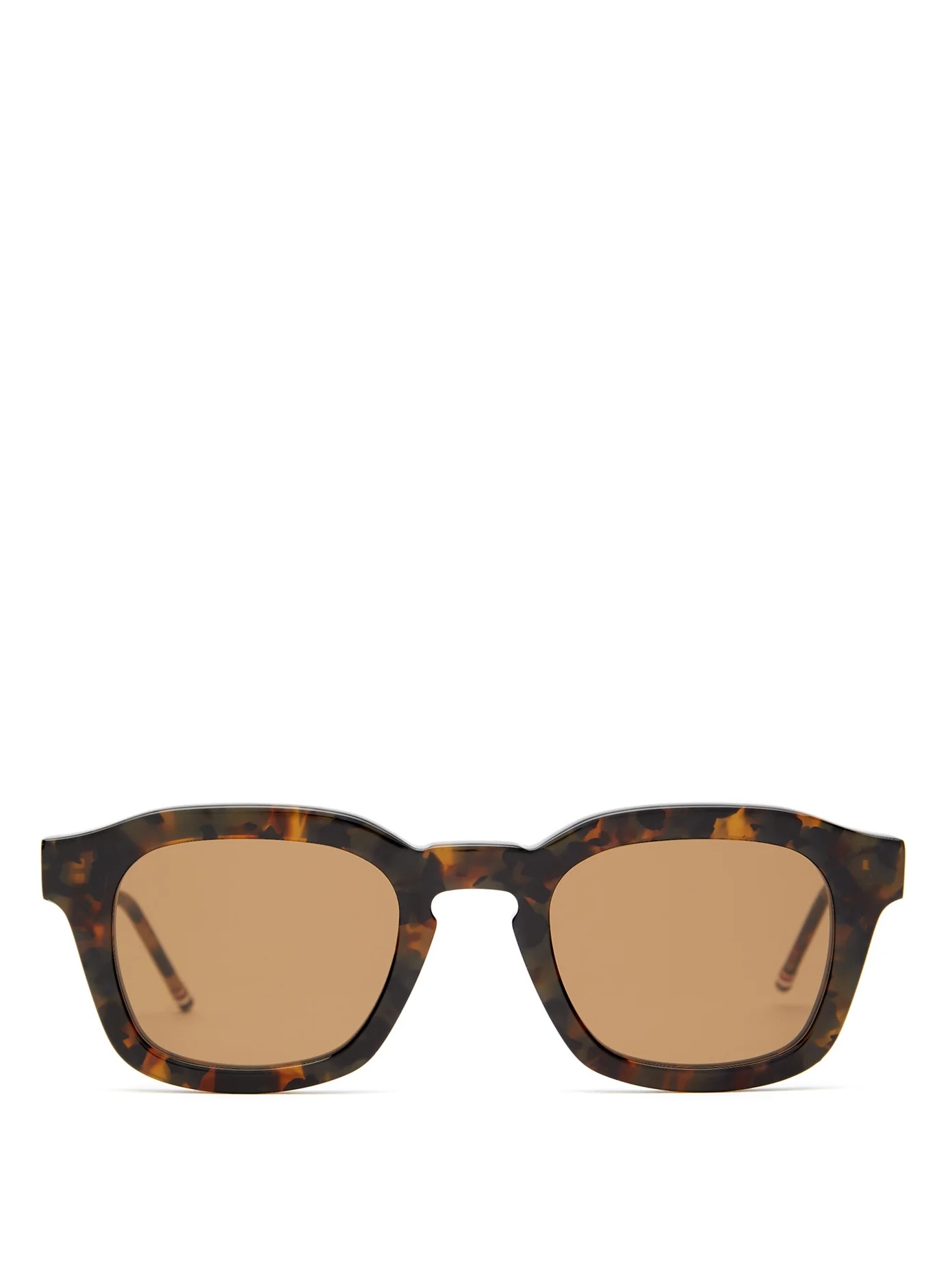 D-frame tortoiseshell-acetate sunglasses - 1