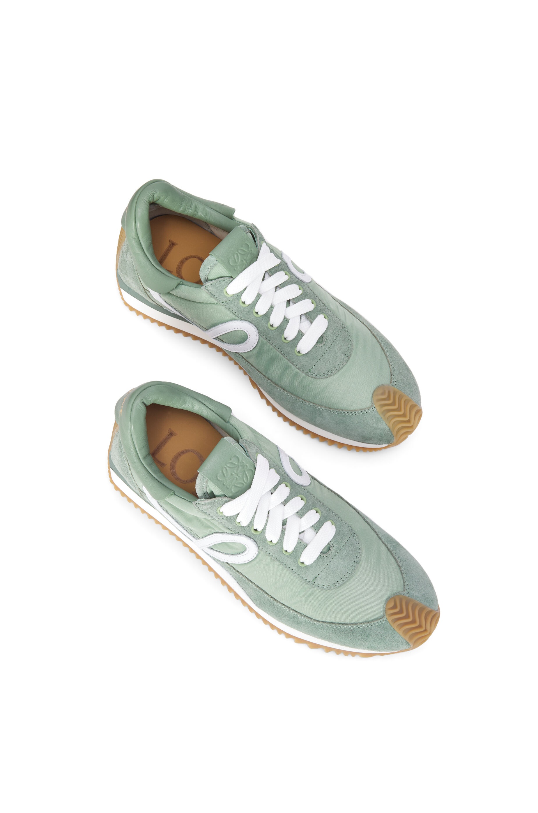 Flow runner in suede and nylon - 3