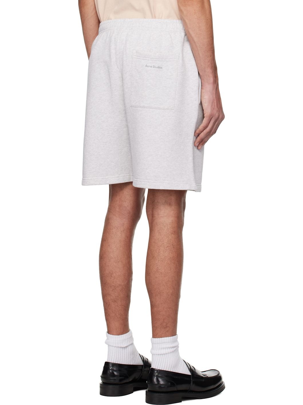 Gray Organic Cotton Shorts - 3